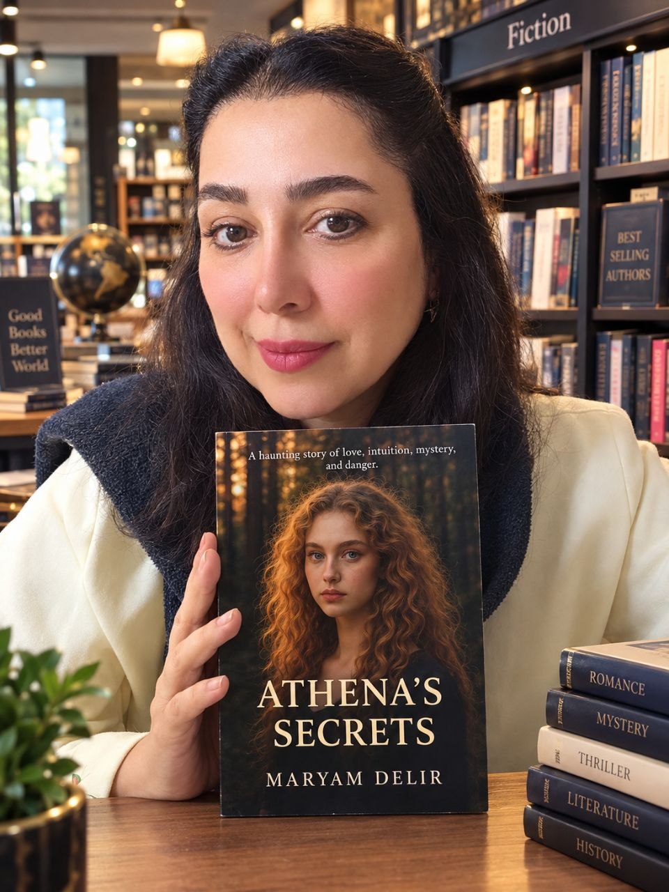 Athena in Athena’s Secrets by Maryam Dalir